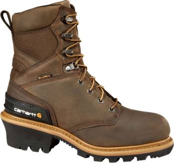 Zapato le±ador de 8 pulgadas aislado/WP, EH, con puntera de composite, marrÝn, de hombre, Carhartt CML8369