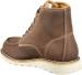 alternate view #4 of: Carhartt CMW6095 Moc Toe, Men's, Dark Brown, Soft Toe, EH, WP, 6 Inch, Work Boot