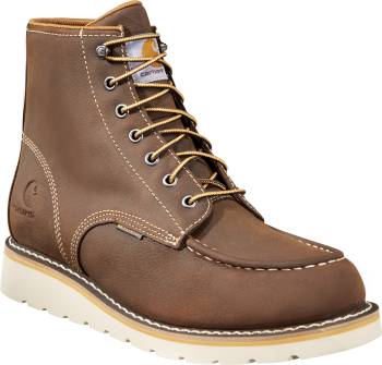 Bota de 6ápulgadas EH WP con puntera de acero, marrÝn de hombre Carhartt CMW6295