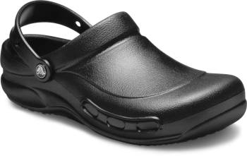 Zueco con puntera blanda antideslizante negro unisex Crocs Bistro