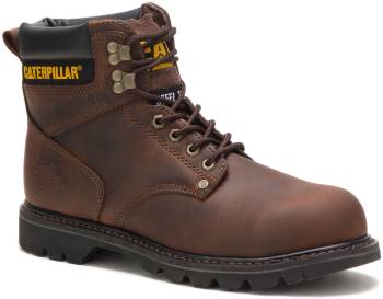 Bota de 6ápulgadas, EH, con puntera de acero, marrÝn, de hombre, Caterpillar CT89586 Second Shift