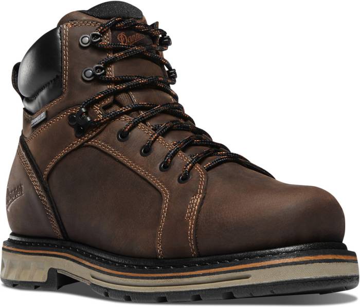 view #1 of: Danner DA12531 Steel Yard, Men's, Brown, Steel Toe, EH, WP, 6 Inch Work Boot