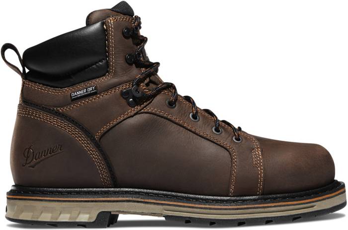 alternate view #2 of: Danner DA12531 Steel Yard, Men's, Brown, Steel Toe, EH, WP, 6 Inch Work Boot