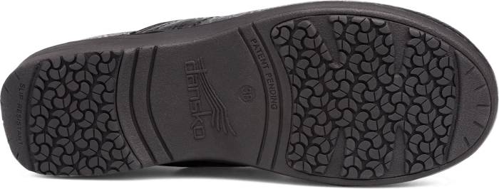 alternate view #5 of: Dansko DK3950360202 XP 2.0, Women's, Black Floral Tooled, Soft Toe, Slip Resistant, Slip On, Clog, Work Shoe