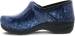 alternate view #3 of: Dansko DK3950520202 XP 2.0, Women's, Navy Embossed Patent, Soft Toe, Slip Resistant, Slip On, Clog, Work Shoe