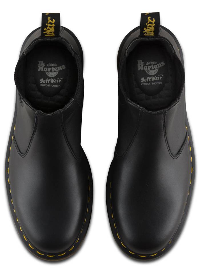 alternate view #4 of: Dr. Martens DMR24383001 2976 Originals Chelsea, Unisex, Black, Twin Gore, Slip Resistant Boot