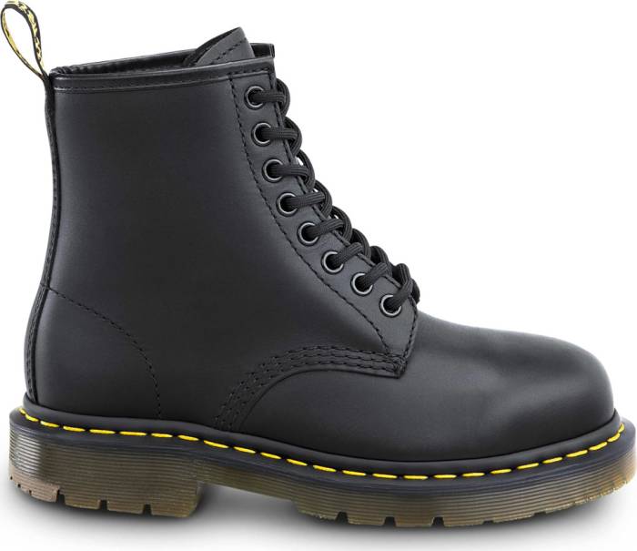 alternate view #2 of: Dr. Martens DMR26307001 1460 Originals 8-Eye Lace Up, Unisex, Black, Steel Toe, EH, 6 Inch Boot