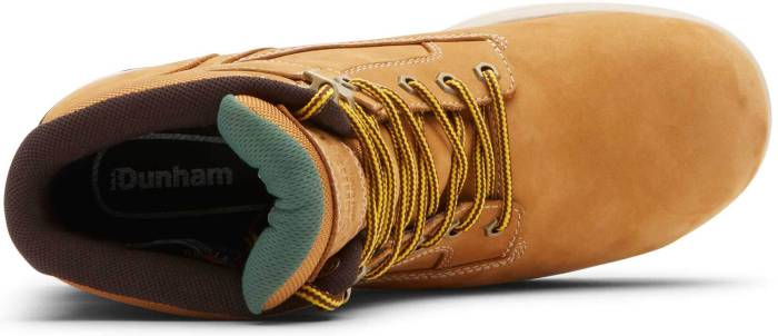 alternate view #4 of: Dunham DUC12187 8000 Works Series, Men's, Wheat, Comp Toe, EH, WP 6 Inch Work Boot