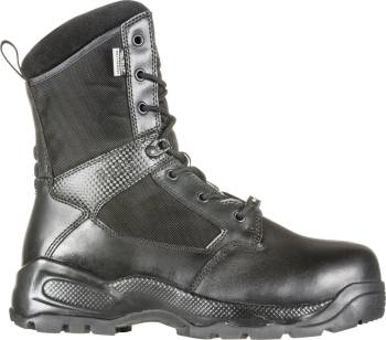 5.11 Bota tßctica de 8ápulgadas con cremallera,EH, PR, WP, impermeable, con puntera de material compuesto, negra, de hombre, FEL12416 2.0 Shield