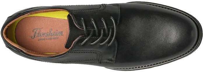 alternate view #4 of: Florsheim FS11576-001 Medfield, Men's, Black, Soft Toe, Slip Resistant, Dress Oxford, Work Shoe