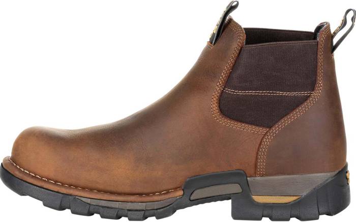 alternate view #3 of: Georgia Boot GAGB00337 Eagle One, Men's, Brown, Steel Toe, EH, WP, Chelsea Boot