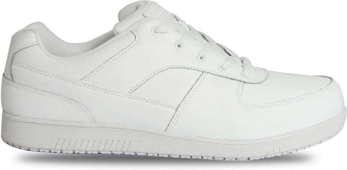 view #1 of: Genuine Grip GGM2015 Men's, White, Soft Toe, Slip Resistant, Low Athletic, Work Shoe