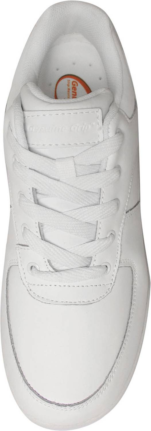 alternate view #4 of: Genuine Grip GGM2015 Men's, White, Soft Toe, Slip Resistant, Low Athletic, Work Shoe