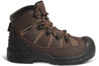 Zapato para senderismo WP PR EH con puntera de material compuesto, marrÝn, de hombre Genuine Grip GGM6300 Trekker