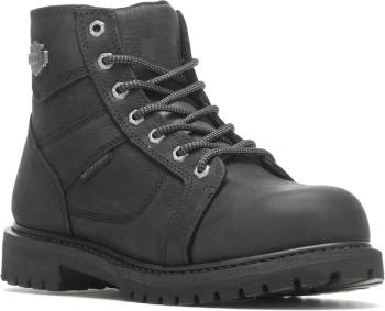 Harley Davidson HD93579 Lagarto, Men's, Black, Comp Toe, EH, WP, 6 Inch, Work Boot