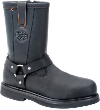 Bota con arnÒs EH, con puntera de acero, negra, de hombre, Harley Davidson 95328