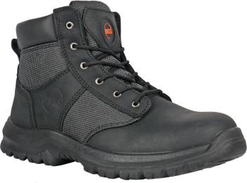 Botas de tiro HS60160 Carter, para hombre, negras, con puntera de acero, EH, 6 pulgadas, botas de trabajo