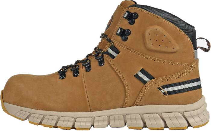 alternate view #3 of: Hoss Boots HS60877 Ticker, Men's, Wheat, Comp Toe, EH, WP, Hiker, Work Boot