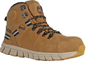 Botas Hoss Boots HS60877 Ticker, para hombre, trigo, puntera de material compuesto, EH, WP, senderismo, botas de trabajo