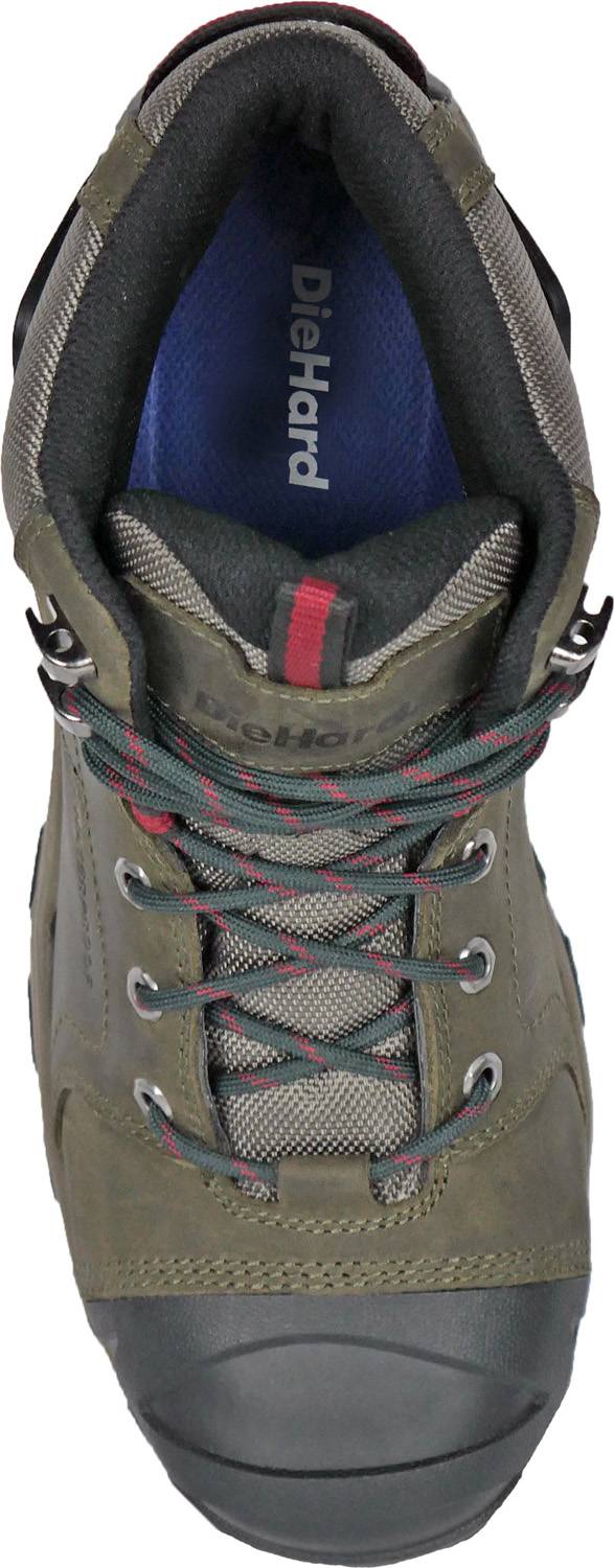 alternate view #4 of: Die Hard HSDH60216 Comet, Men's, Olive, Comp Toe, EH, WP, Hiker, Work Boot