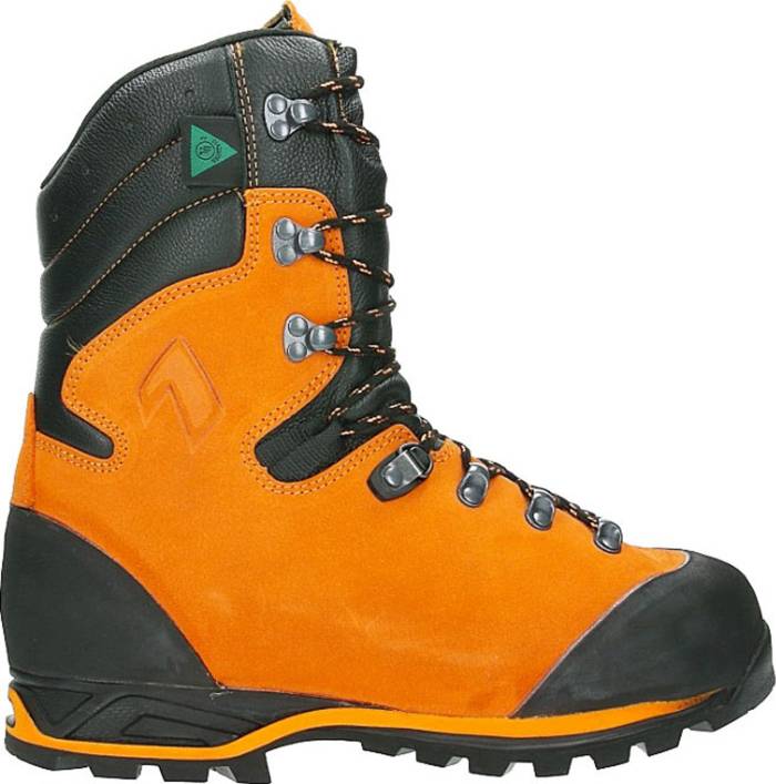 alternate view #2 of: Haix HX603102 Protector Prime, Men's, Orange, Steel Toe, EH, PR, WP, Chain Saw, 9 Inch Boot