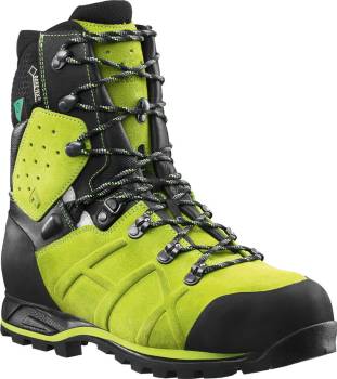 Bota de 8 pulgadas EH, PR, WP, con puntera de acero, verde lima, de hombre, Haix HX603110 Protector Ultra