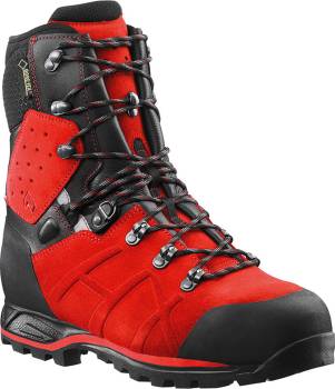 Bota de 8 pulgadas EH, PR, WP, con puntera de acero, rojo, de hombre, Haix HX603111 Protector Ultra