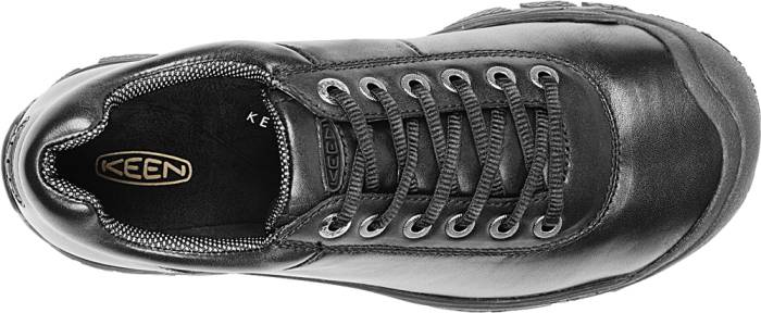 alternate view #4 of: Oxford antideslizante PTC, con puntera blanda, negro de hombre, KEEN Utility KN1006981