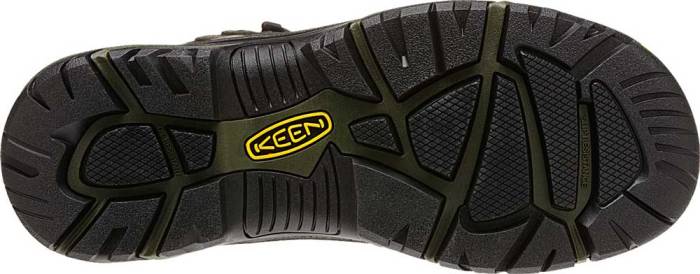 alternate view #5 of: KEEN Utility KN1011243 Braddock Men's, Gargoyle/Forest Night, Steel Toe, EH, Waterproof Hiker