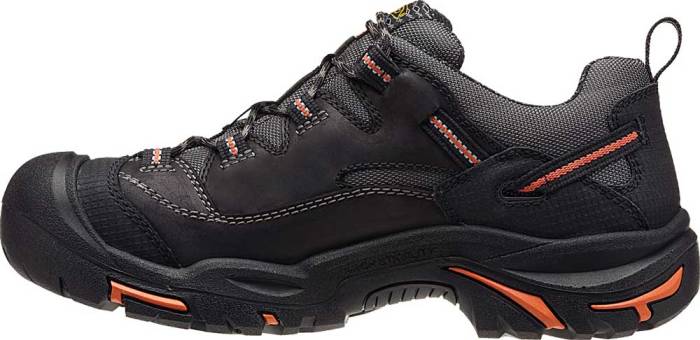 alternate view #3 of: KEEN Utility KN1011244 Braddock Men's, Black/Bossa Nova, Steel Toe, EH, Low Hiker