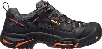 KEEN Utility KN1011244 Braddock Men's, Black/Bossa Nova, Steel Toe, EH, Low Hiker