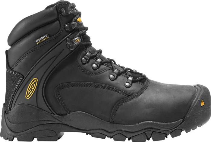 view #1 of: Zapato para senderismo de hombre, impermeable, EH, negro, con puntera de acero, KEEN Utility KN1011357 Louisville