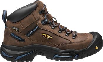 KEEN Utility KN1012771 Braddock, Bison/Ensign Blue, Steel Toe, EH, Waterproof Hiker