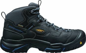 KEEN Utility KN1014605 Braddock, Raven/Estate Blue, Men's, Soft Toe, EH, WP Hiker