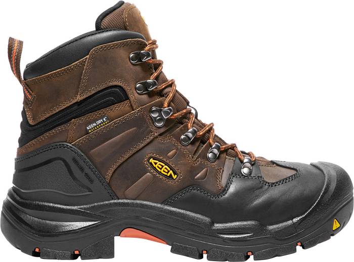 view #1 of: KEEN Utility KN1018023 Coburg, Men's, Brown, Steel Toe, EH, WP, 6 Inch Boot