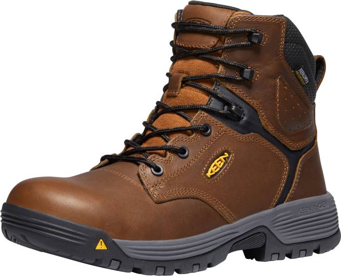 alternate view #3 of: Bota de 6 pulgadas, WP, EH, con puntera blanda, marrÝn, de hombre KEEN Utility KN1024185 Chicago