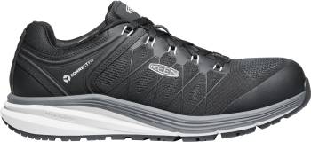 KEEN Utility KN1024604 Vista Energy, Men's, Vapor/Black, Carbon Toe, SD, Low Athletic