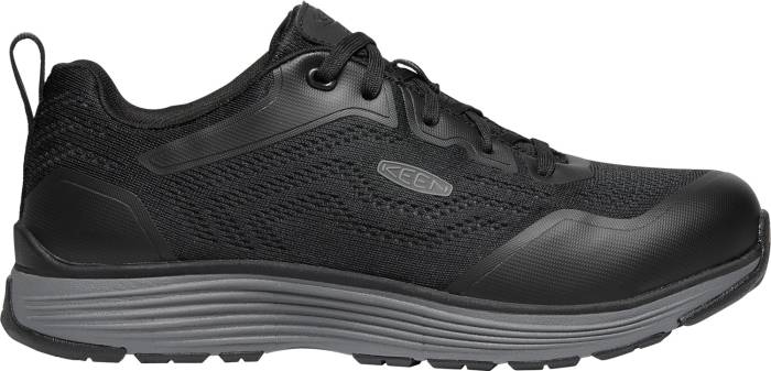 view #1 of: KEEN Utility KN1025637 Sparta 2, Men's, Steel Grey/Black, Aluminum Toe, SD, Low Athletic, Work shoe