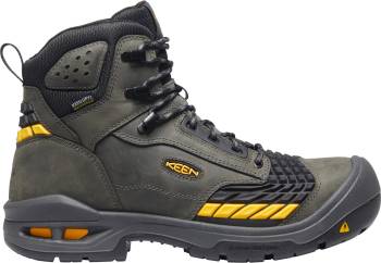 Bota de 6ápulgadas impermeable, EH, con puntera de material compuesto, color imßn/negro, de hombre, KEEN Utility KN1025697 Troy