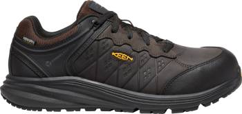 Keen Utility KN1026705 Vista Energy +, para hombre, Coffee Bean/Black, Comp Toe, EH, WP, Low Athletic, Work Shoe