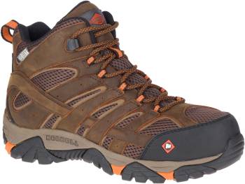 Merrell MLJ11617 Moab Vertex, Men's, Clay, Comp Toe, EH, WP Hiker