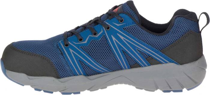 alternate view #3 of: Merrell MLJ17535 Fullbench Superlite, Men's, Blue Wing, Alloy Toe, EH Low Athletic