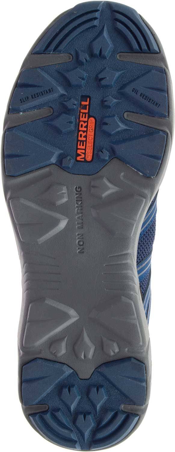 alternate view #5 of: Merrell MLJ17535 Fullbench Superlite, Men's, Blue Wing, Alloy Toe, EH Low Athletic