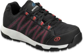 Deportivo bajo SD con puntera de fibra de carbono color negro/rosa de mujer Nautilus N1347 Accelerator