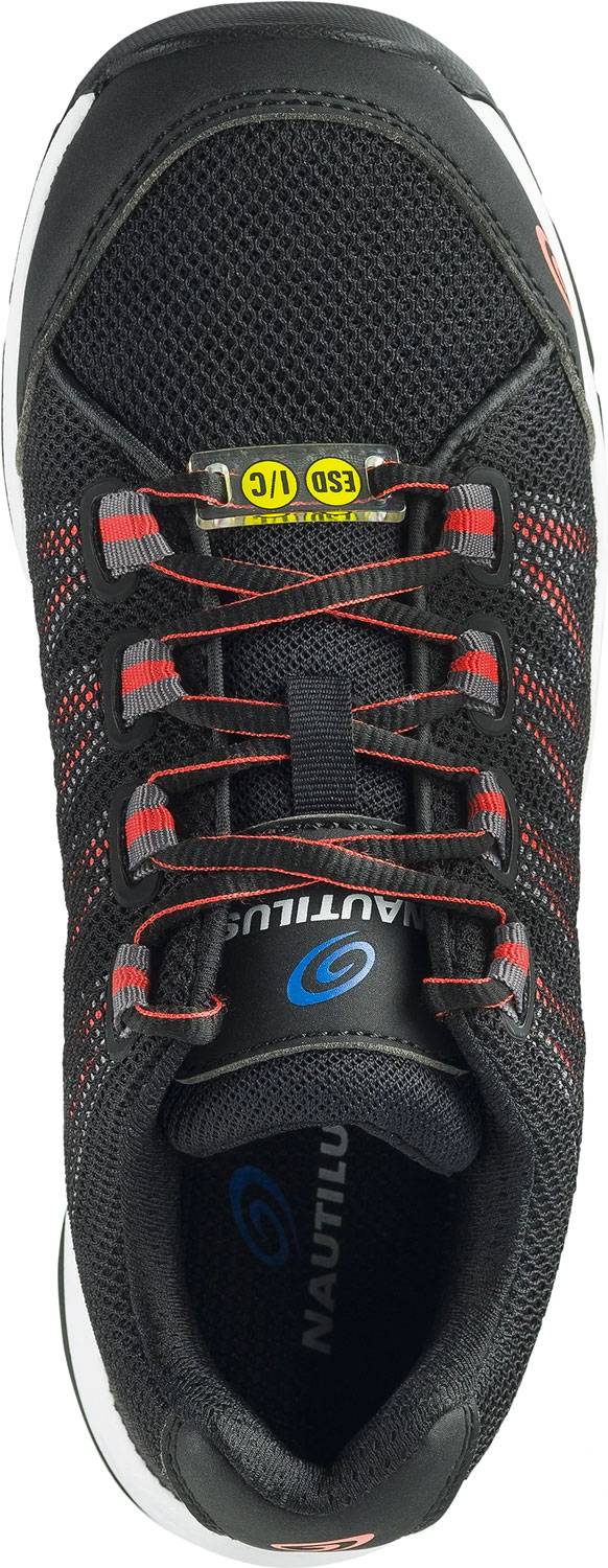 alternate view #4 of: Nautilus N1347 Accelerator, Women's, Black/Pink, Carbon Fiber Toe, SD, Low Athletic