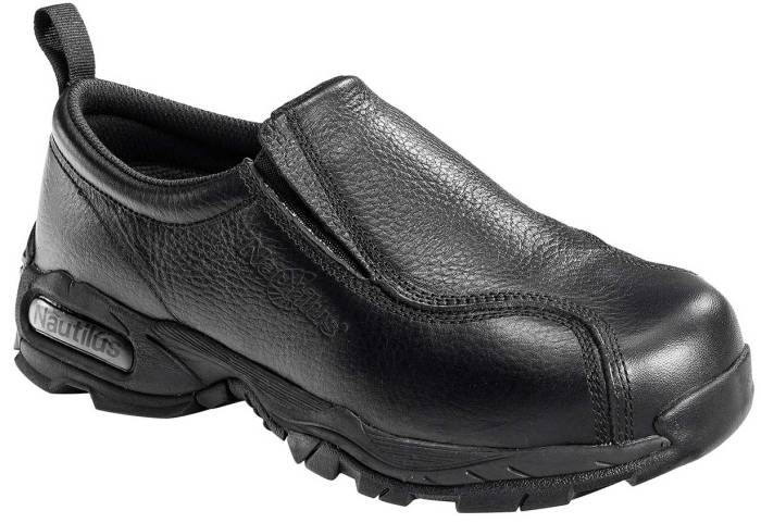 view #1 of: Nautilus N1631 Women's, Black, Steel Toe, SD, Twin Gore Slip On