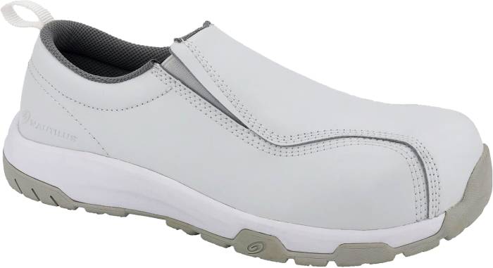 view #1 of: Nautilus N1652 Women's, White, Comp Toe, SD, Twin Gore Slip On