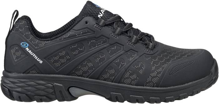 alternate view #2 of: Nautilus N4611 Stratus, Men's, Black, Soft Toe, SD, Slip Resistant Athletic