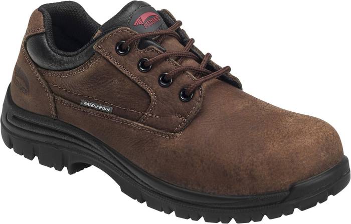 view #1 of: Avenger N7118 Foreman, Brown, Comp Toe, EH, WP, Casual Oxford, Work Shoe