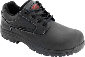 Zapato de trabajo Oxford casual EH WP, con puntera de material compuesto, negro, Avenger N7119 Foreman